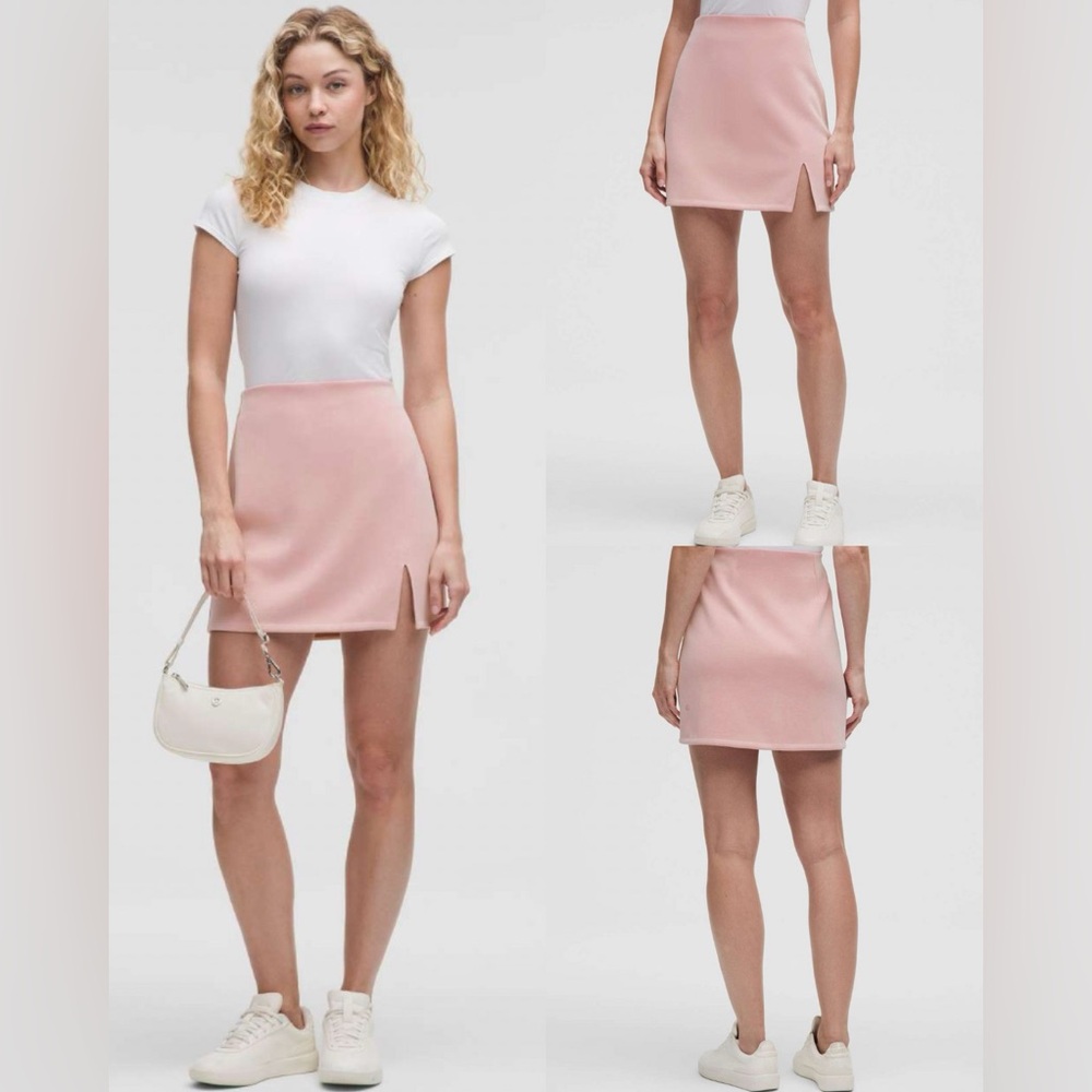 Lululemon Softstreme High-Rise Mini Skirt
Pink Haze! NWT